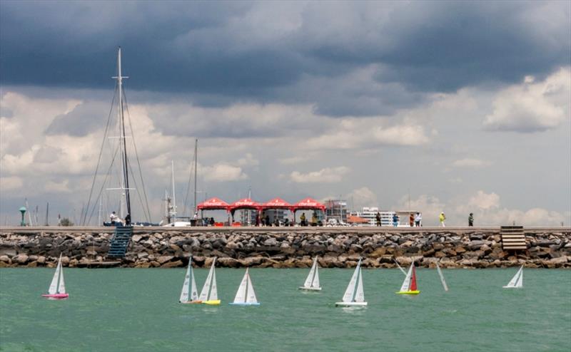 Ten races for the IOM RC Yachts today - Day 4, Top of the Gulf Regatta 2019 photo copyright Guy Nowell / Top of the Gulf Regatta taken at Ocean Marina Yacht Club and featuring the IRC class