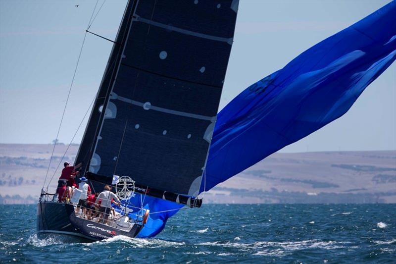 Carrera S with some spinnaker action on Day 2 of Teakle Classic Lincoln Week Regatta 2020 photo copyright Bugs Puglisi taken at Port Lincoln Yacht Club and featuring the IRC class