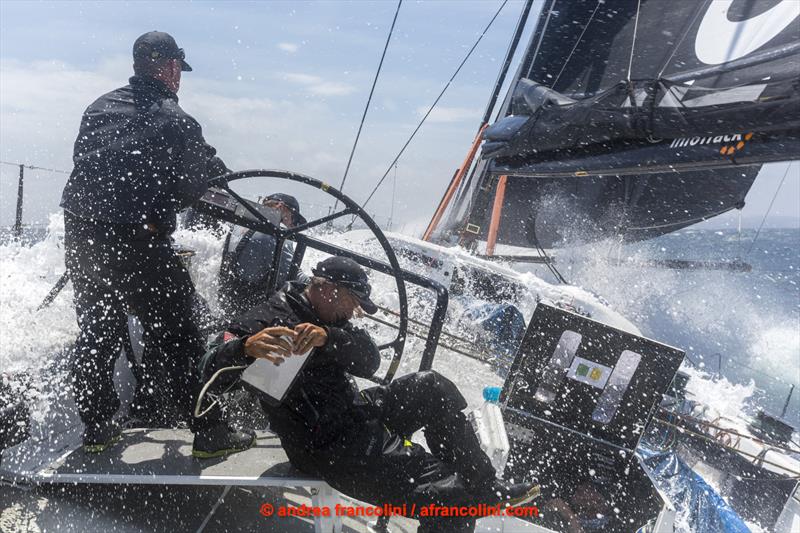 Offshore Training ahead of the 2020 Sydney to Hobart Race on board Christian Beck's InfoTrack photo copyright Andrea Francolini taken at Cruising Yacht Club of Australia and featuring the IRC class