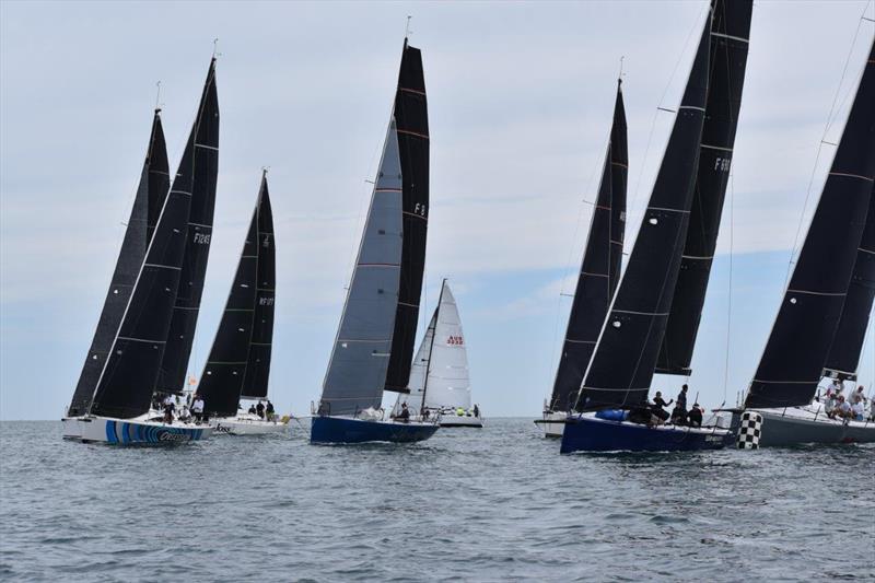 Slow start for Div one on Sunday morning in Rockingham photo copyright Suzzi Ghent taken at Royal Freshwater Bay Yacht Club and featuring the IRC class