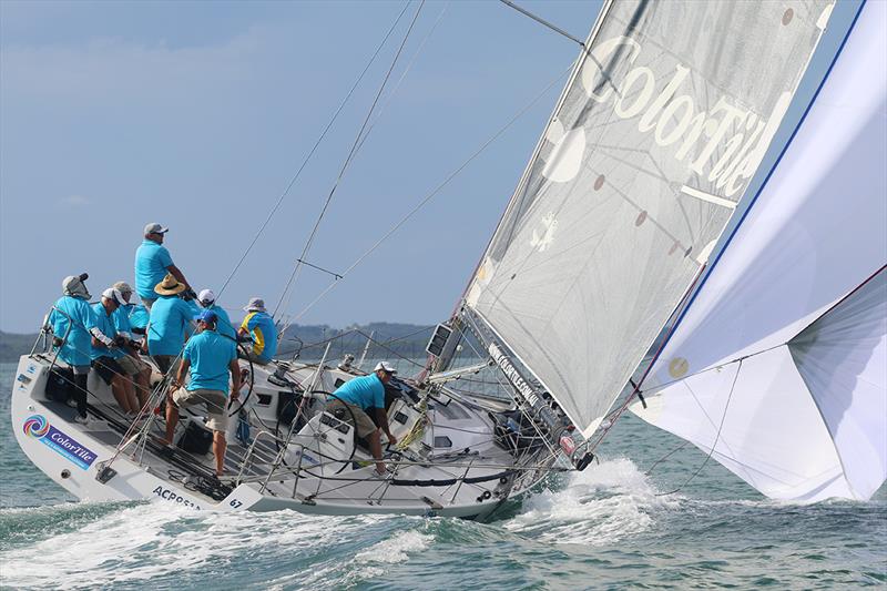 Colortile photo copyright Mark Rothfield taken at Newcastle Cruising Yacht Club and featuring the IRC class