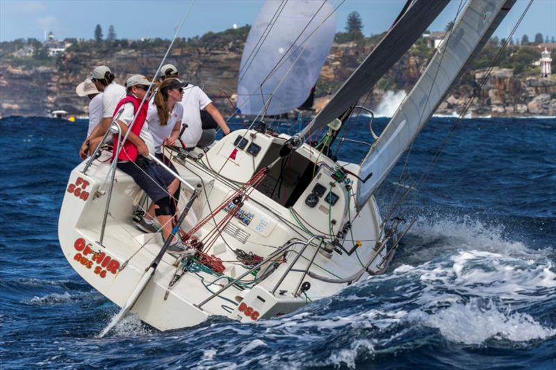 Super 30 winner Ophir - Sydney Harbour Regatta 2021 - photo © Andrea Francolini