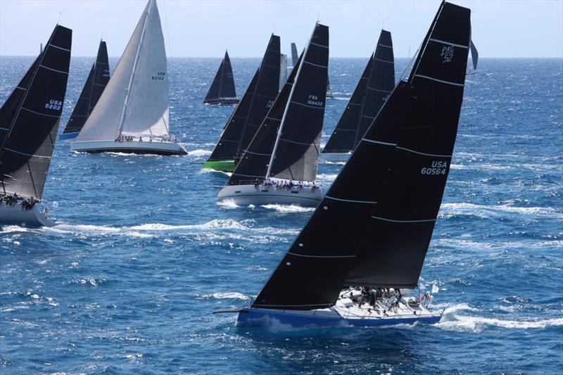 Christopher Sheehan's Pac52 Warrior Won (USA) totally nailed the start of the 13th RORC Caribbean 600 - photo © Tim Wright / www.photoaction.com
