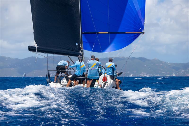 BVISR veteran Peter Corr, racing on his Summit 40 Blitz - 49th BVI Spring Regatta - photo © Alastair Abrehart