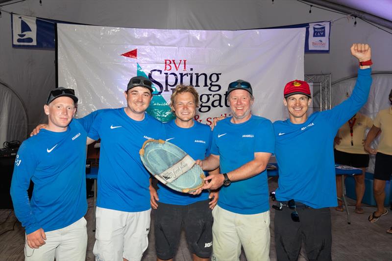 In CSA-2, Niall & Olivia Dowling's Cape 31 Arabella, took first overall - 49th BVI Spring Regatta & Sailing Festival  - photo © Alastair Abrehart