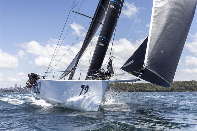 URM Group during the SOLAS Big Boat Challenge photo copyright Andrea Francolini taken at Cruising Yacht Club of Australia and featuring the IRC class