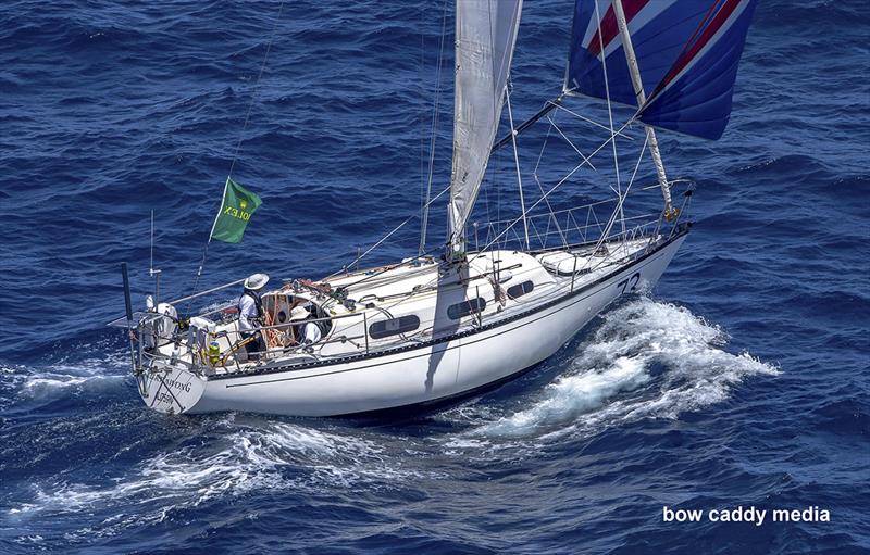 Currawong - Start of the 2022 Sydney Hobart race - photo © Bow Caddy Media