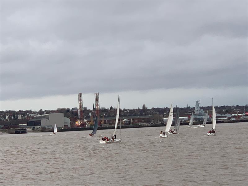 Liverpool Yacht Club First Race of 2023 photo copyright Nichola Murphy taken at Liverpool Yacht Club and featuring the IRC class