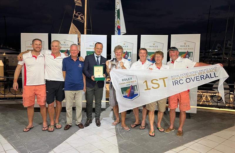 1st Overall, Roxex China Sea Race 2023 photo copyright Daniel Forster / Rolex taken at Subic Bay Yacht Club and featuring the IRC class