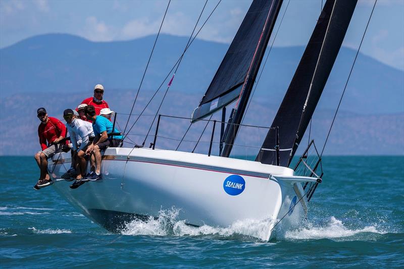 Victoire was first to catch the breeze on SeaLink Magnetic Island Race Week Day 1 photo copyright Andrea Francolini / SMIRW taken at Townsville Yacht Club and featuring the IRC class