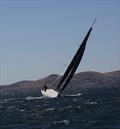 Hobart Combined Clubs Long Race Series - Race 4: Jazz Player reefed in the strong winds after the early afternoon calm © Andrew Burnett