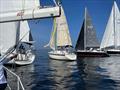 Looking for wind during the Scottish Two Handed Race at Largs Regatta Festival 2024  © Marc Turner and Carolyn Elder