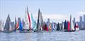 Colourful spinnakers will fill the skyline shortly after the start © Steb Fisher