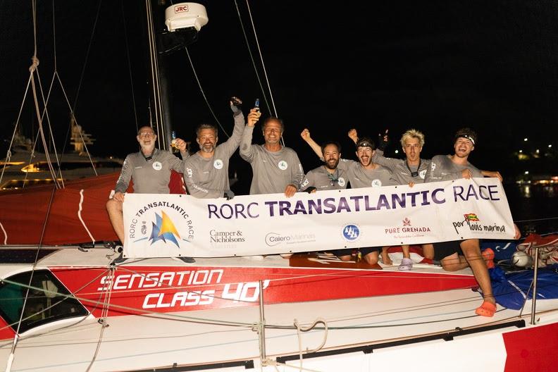 Mark Lepesqueux's Class40 Sensation - RORC Transatlantic Race - photo © Arthur Daniel / RORC