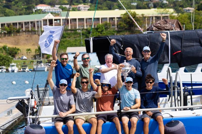 Chris Sheehan's PAC 52 Warrior Won (USA) crew - photo © Arthur Daniel / RORC