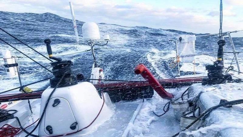 Cole Brauer - First Light - Global Solo Challenge - photo © colebraueroceanracing