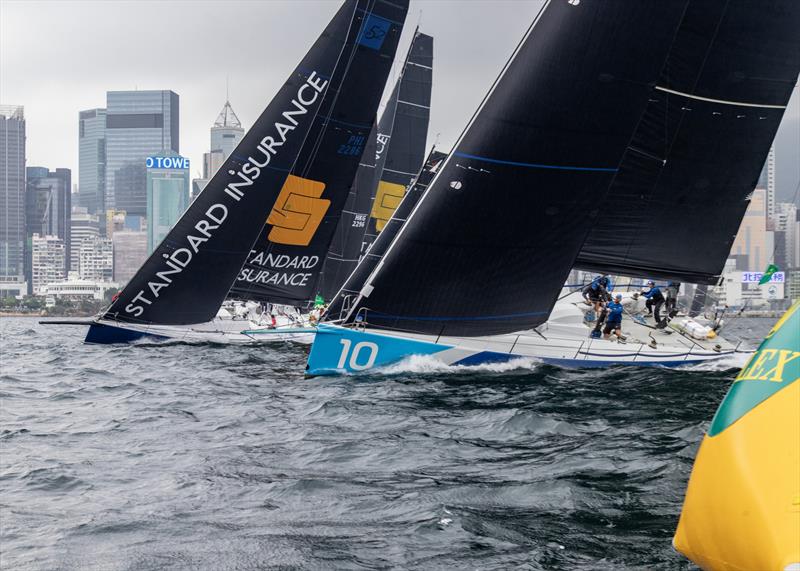 Stert at the pin end... Rolex China Sea Race 2024 photo copyright RHKYC / Guy Nowell taken at Royal Hong Kong Yacht Club and featuring the IRC class