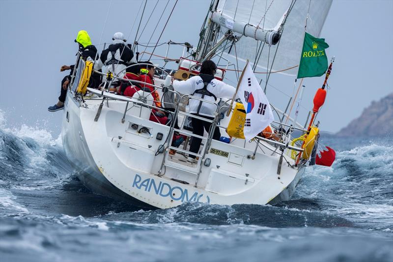 Random() - 2024 Rolex China Sea Race - Day 3 photo copyright Rolex / Andrea Francolini taken at Royal Hong Kong Yacht Club and featuring the IRC class