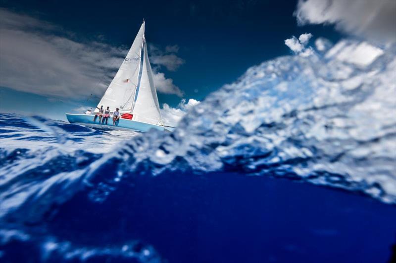 Andreas Bock's KK28 Karin (GER) - 2024 Peters & May Round Antigua Race - photo © Paul Wyeth / pwpictures.com