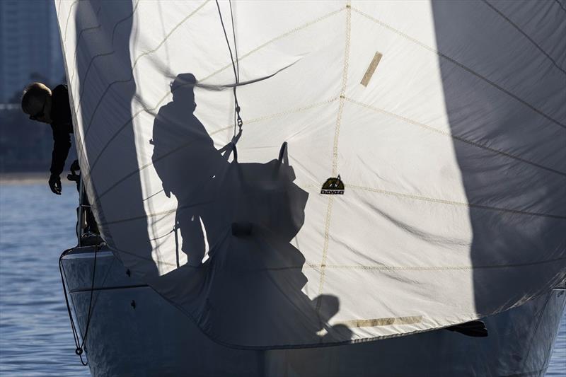 Spartan from a different perspective - Australian Women's Keelboat Regatta 2024 - photo © Andrea Francolini