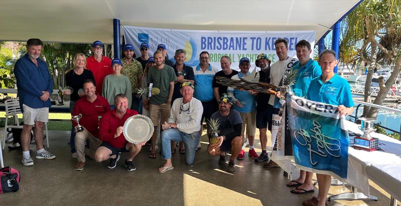 The crew - 2024 Brisbane to Keppel Tropical Yacht Race photo copyright Royal Queensland Yacht Squadron Race Team taken at Royal Queensland Yacht Squadron and featuring the IRC class