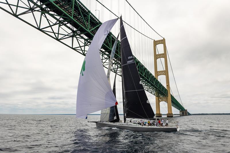 Maverick breaks Roy Disney's 22-year Mac Race record photo copyright Chicago Yacht Club Race to Mackinac presented by Wintrust taken at Chicago Yacht Club and featuring the IRC class