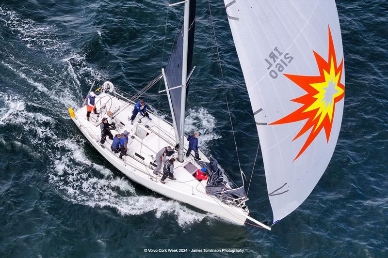 J/109 Chimaera - 2024 Volvo Cork Week photo copyright James Tomlinson taken at Royal Cork Yacht Club and featuring the IRC class