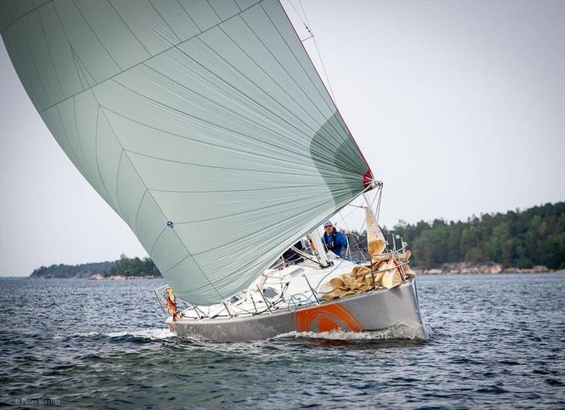 Olof Bratthall and Noel Barkelius - Spjut (SWE) photo copyright Spjut taken at Royal Ocean Racing Club and featuring the IRC class