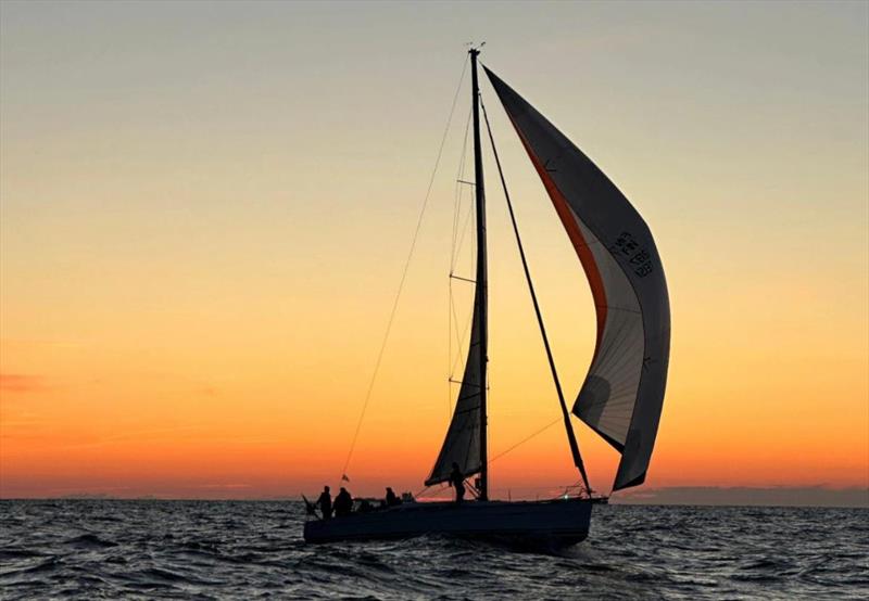 First 600 miler for Nicklas Fuchs' First 40 Maxciting (FIN12137) in IRC Two photo copyright Team Maxciting taken at Royal Ocean Racing Club and featuring the IRC class