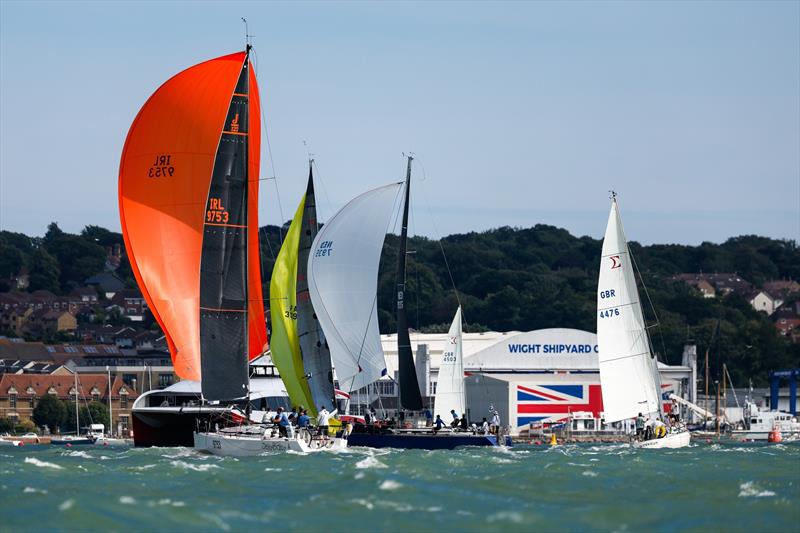 Cowes Week Day 1 photo copyright Paul Wyeth / CWL taken at Cowes Combined Clubs and featuring the IRC class