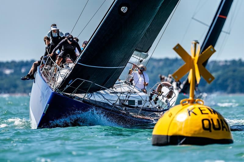 Flying Dolphin - Cowes Week day 2 photo copyright Paul Wyeth / CWL taken at Cowes Combined Clubs and featuring the IRC class