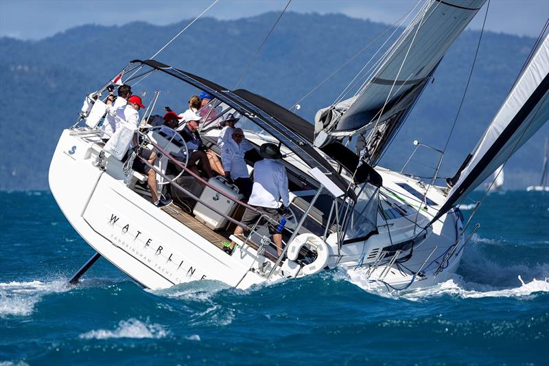 Waterline is having a field day in the Non Spinnaker division - 2024 Ocean Dynamics and Mount Gay Airlie Beach Race Week photo copyright Andrea Francolini / ABRW taken at Whitsunday Sailing Club and featuring the IRC class