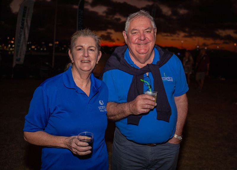 Regatta Director Jenni Birdsall and Chairman of Jury Mark Gallagher - Ocean Dynamics and Mount Gay Airlie Beach Race Week photo copyright VAMPP Photography taken at Whitsunday Sailing Club and featuring the IRC class