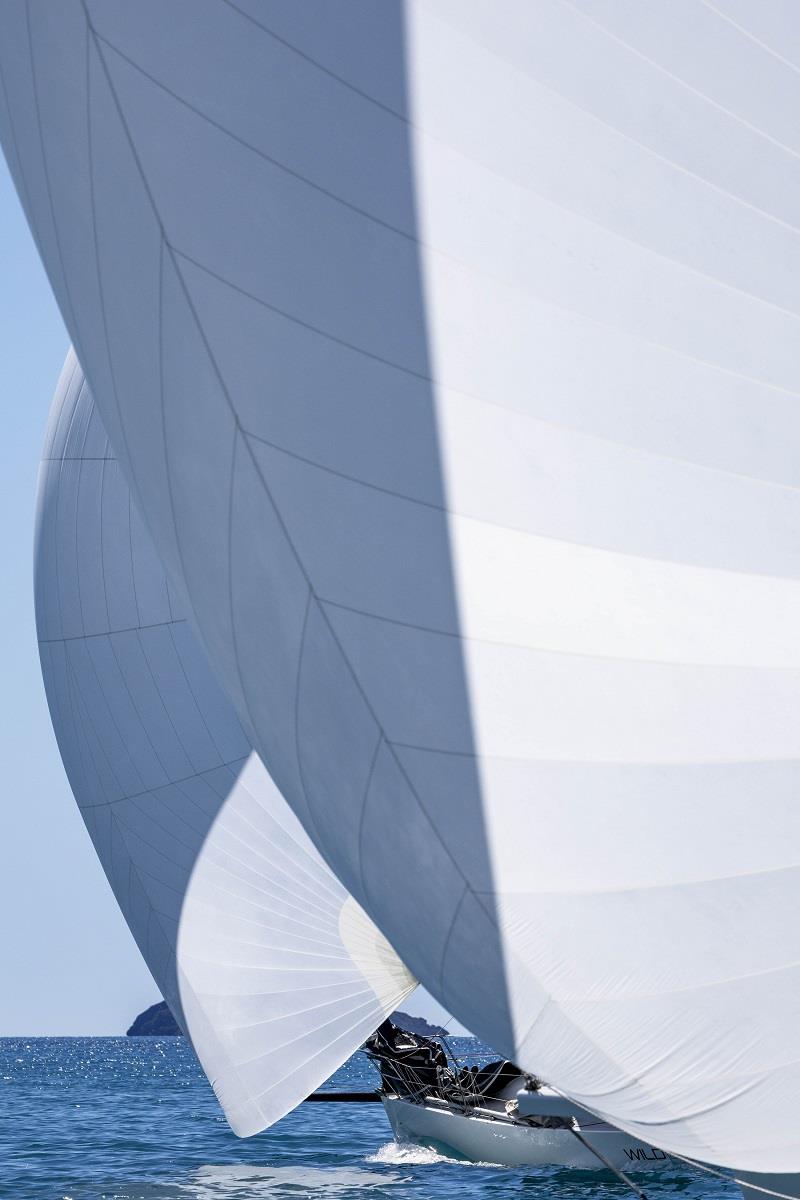 Wild Card and Never A Dull Moment - Ocean Dynamics and Mount Gay Airlie Beach Race Week photo copyright Andrea Francolini / ABRW taken at Whitsunday Sailing Club and featuring the IRC class