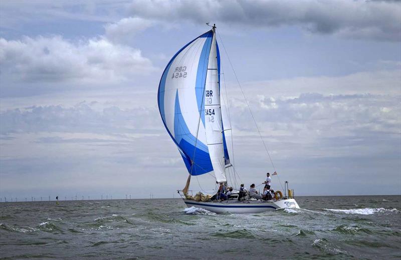 Local Handicap winner 'Tramp' at Mersea Week 2024 photo copyright Chrissie Westgate taken at West Mersea Yacht Club and featuring the IRC class