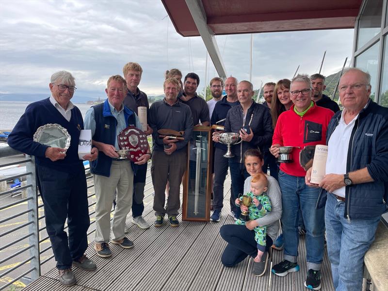 Winners in the Scottish Two Handed Race at Largs Regatta Festival 2024  photo copyright Marc Turner and Carolyn Elder taken at Largs Sailing Club and featuring the IRC class