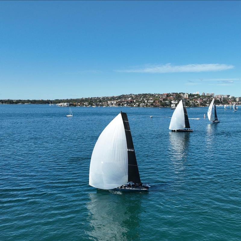 2024 Flinders Islet Race - Smuggler looking good at the start photo copyright High Impressions Media taken at Cruising Yacht Club of Australia and featuring the IRC class