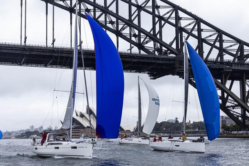 Going for gold in the Seven Islands Race - Sydney Short Ocean Racing Championship (SSORC) photo copyright Andrea Francolini taken at Middle Harbour Yacht Club and featuring the IRC class