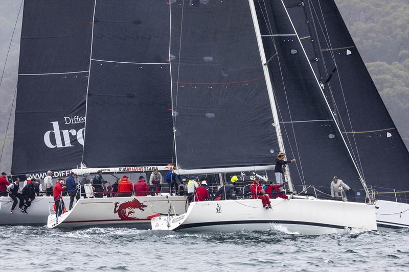 On at the the start - Sydney Short Ocean Racing Championship (SSORC) photo copyright Andrea Francolini taken at Middle Harbour Yacht Club and featuring the IRC class