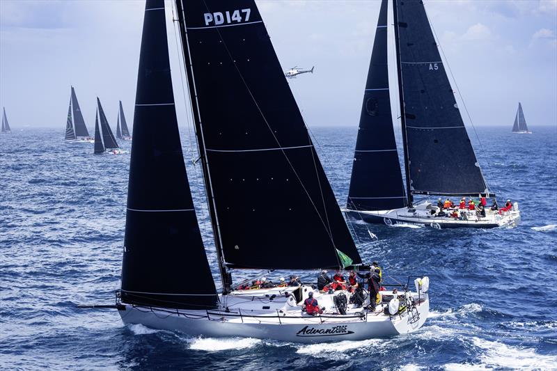 The fleet heading south. 2023 Rolex Sydney Hobart Yacht Race - photo © ROLEX | Andrea Francolini