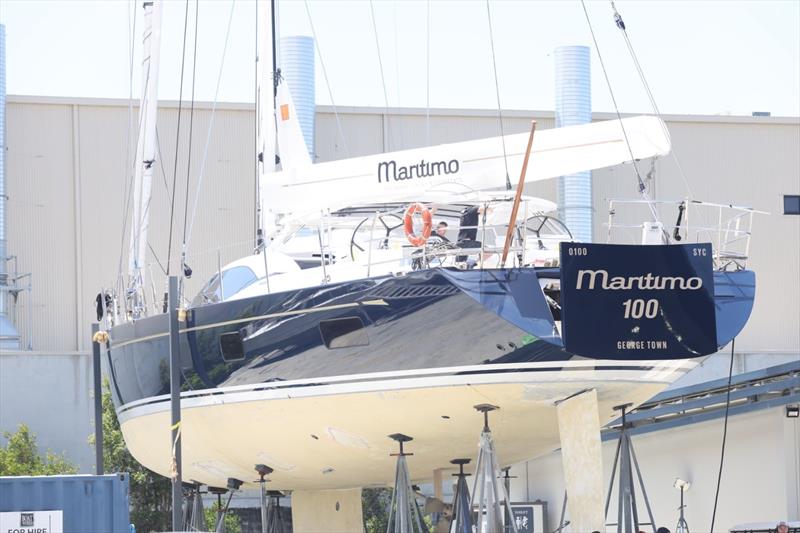 Maritimo 100 photo copyright Maritimo taken at  and featuring the IRC class