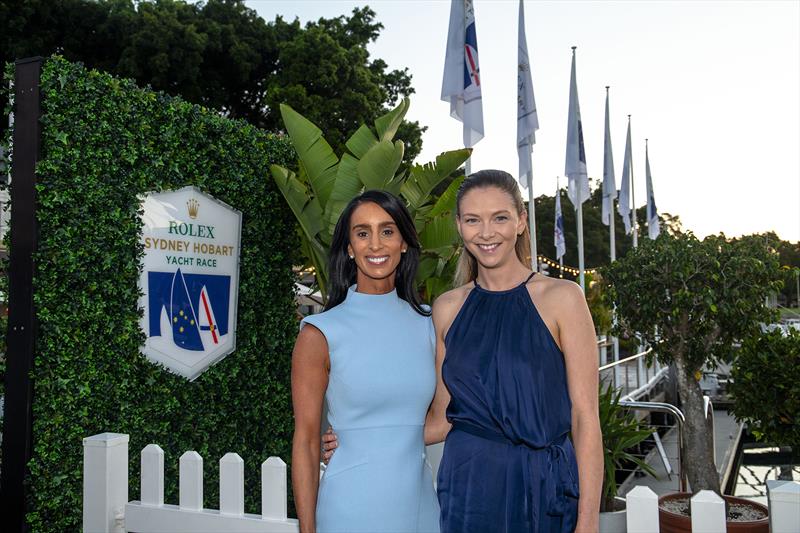 Emmanuella Noble and Oliva Gates during the Women in Sailing event in Sydney Race Village photo copyright CYCA | Ashley Dart taken at Cruising Yacht Club of Australia and featuring the IRC class