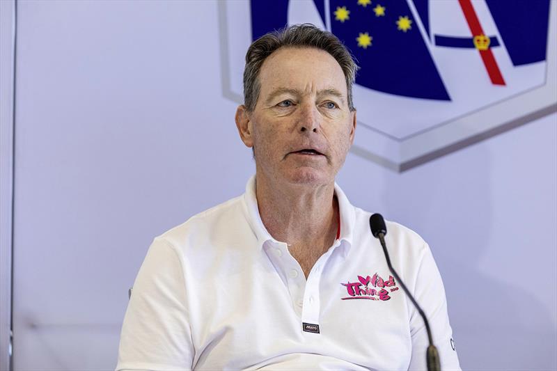 Carl Crafoord during the Line Honours Press Conference - photo © Rolex | Andrea Francolini