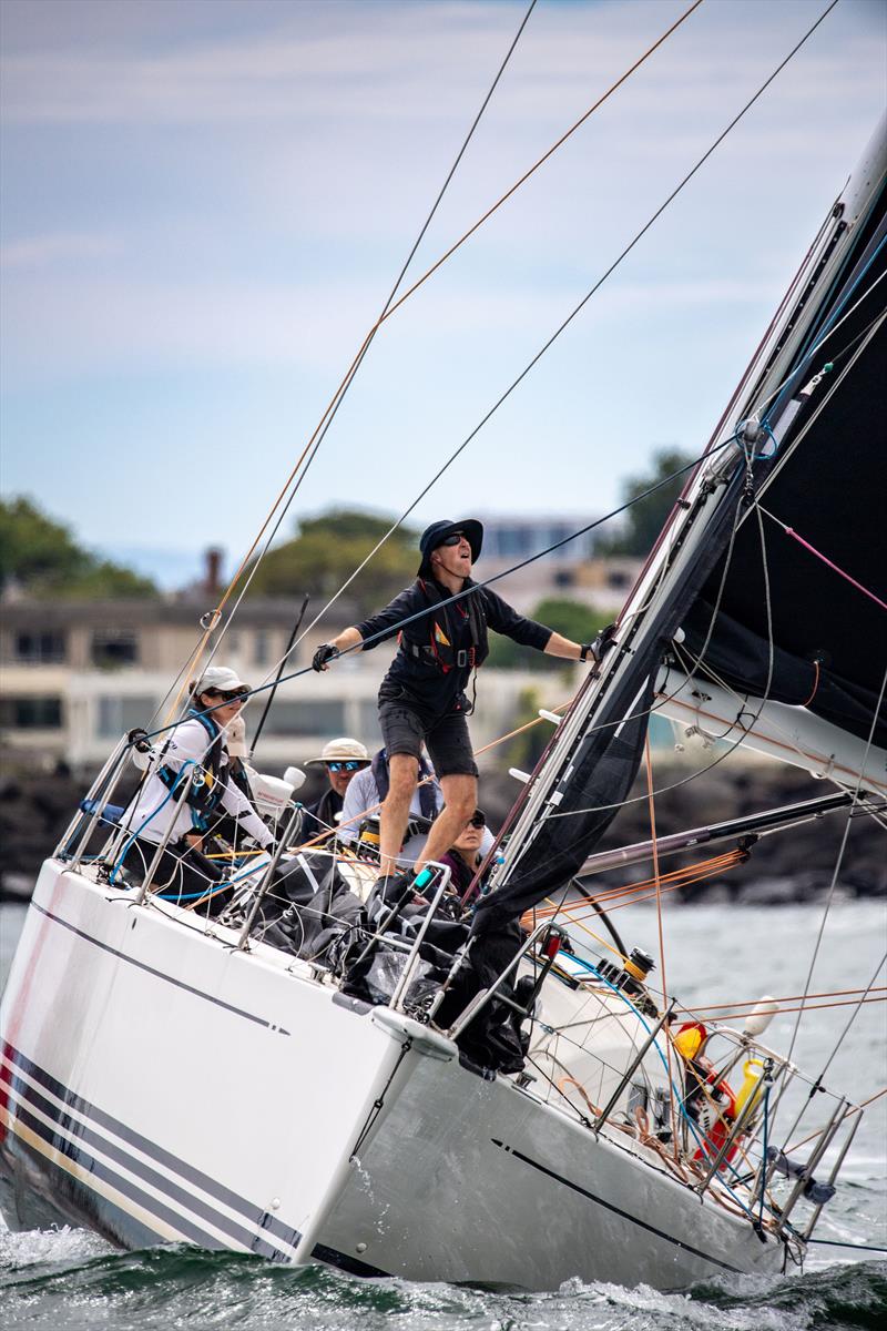 Setting up for a fun sail in the Ronstan Cock of the Bay race - photo © Michael Currie