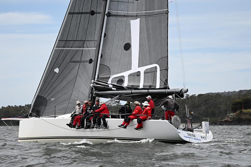 2024 Launceston to Hobart Yacht Race photo copyright Colleen Darcey taken at Derwent Sailing Squadron and featuring the IRC class