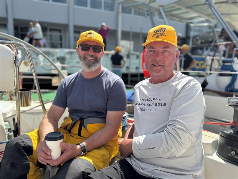 The Secretary - Dave Kenny (left) and Paul Schulz (right) - 52nd Melbourne to Hobart Yacht Race - photo © Jane Austin