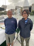 Hajime Nitta (left) and Sonosuke Noda in Sydney ahead of departing for Melbourne - 2025 Melbourne Osaka Cup © Di Pearson