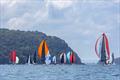 Fleet heading out of Pittwater last year - Pantaenius Pittwater Regatta © Andrea Francolini / RPAYC
