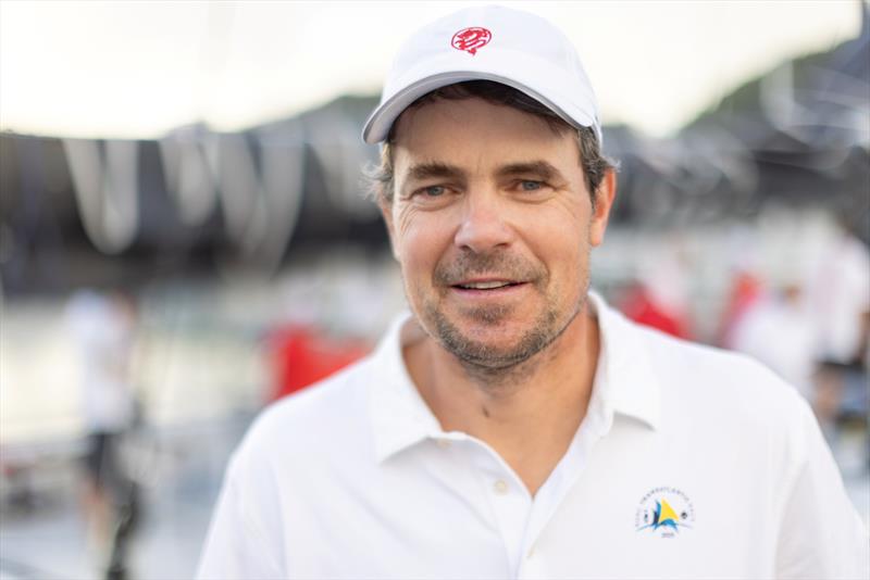 Joca Signorini, helmsman and watch captain for Lucky - photo © Arthur Daniel / RORC