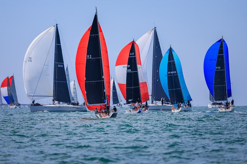 Colourful Passage Rating Div 3 fleet - Festival of Sails 2025 - photo © Salty Dingo